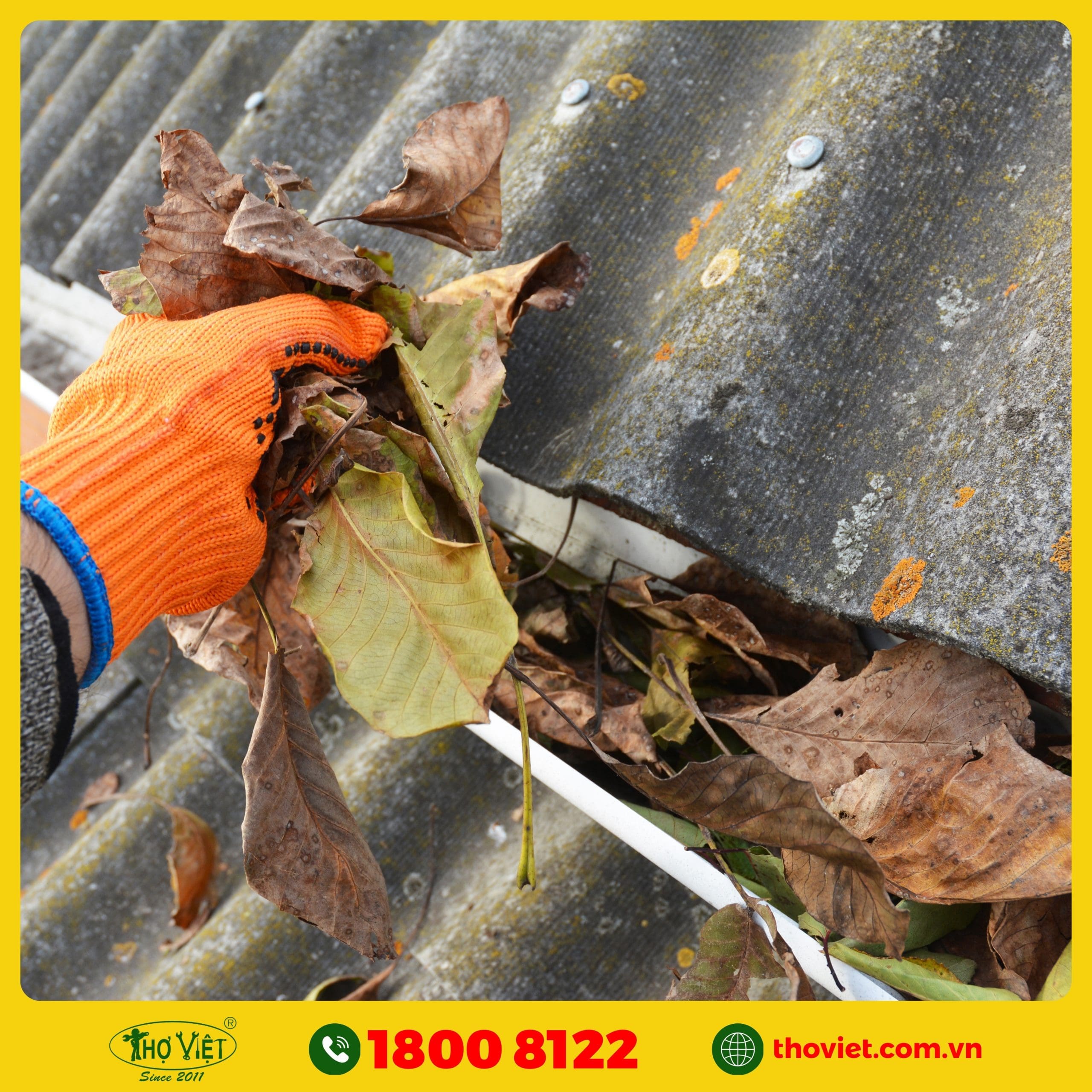 nên chọn Thợ việt thi công máng xối