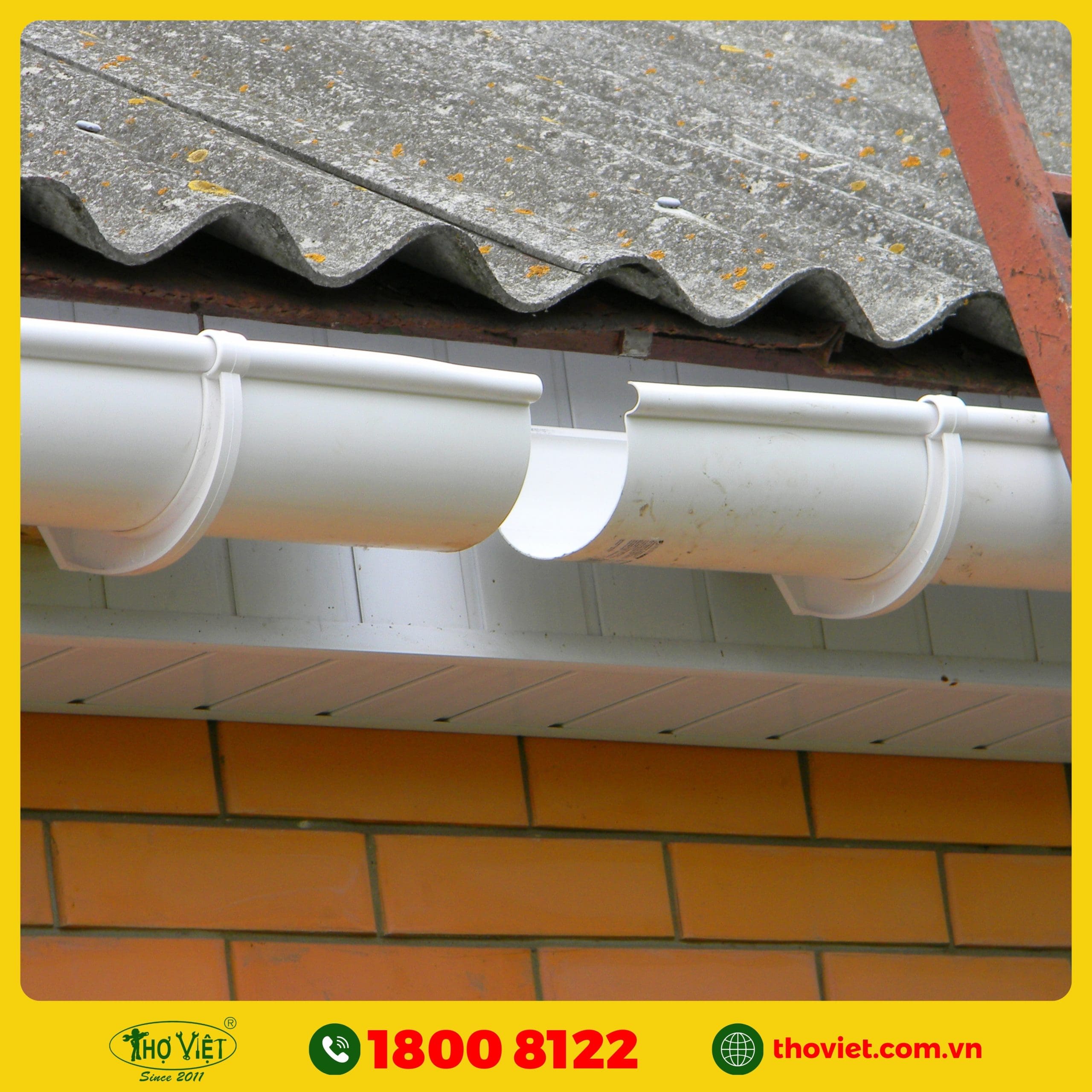 nên chọn Thợ việt thi công máng xối