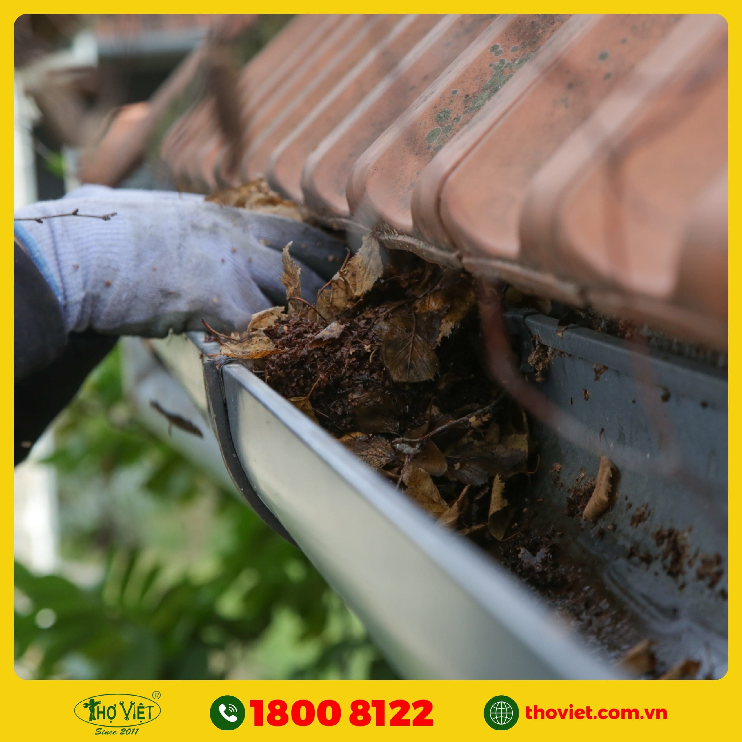 nên chọn Thợ việt thi công máng xối