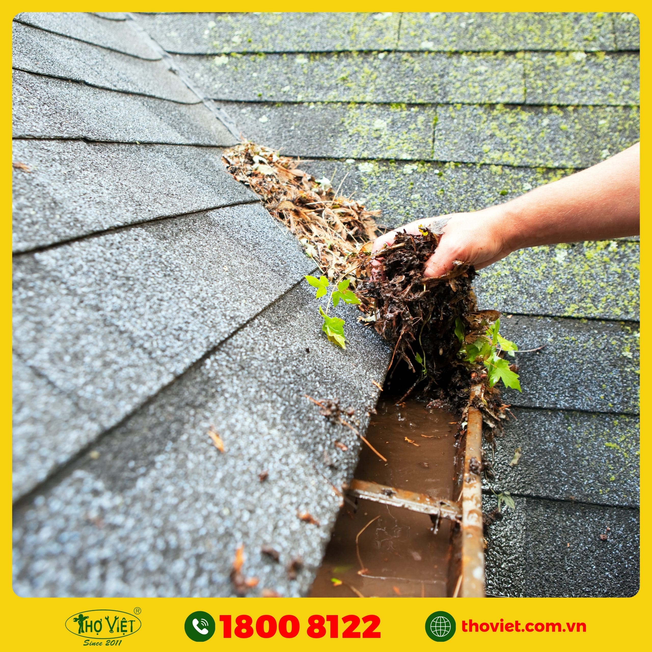 nên chọn Thợ việt thi công máng xối