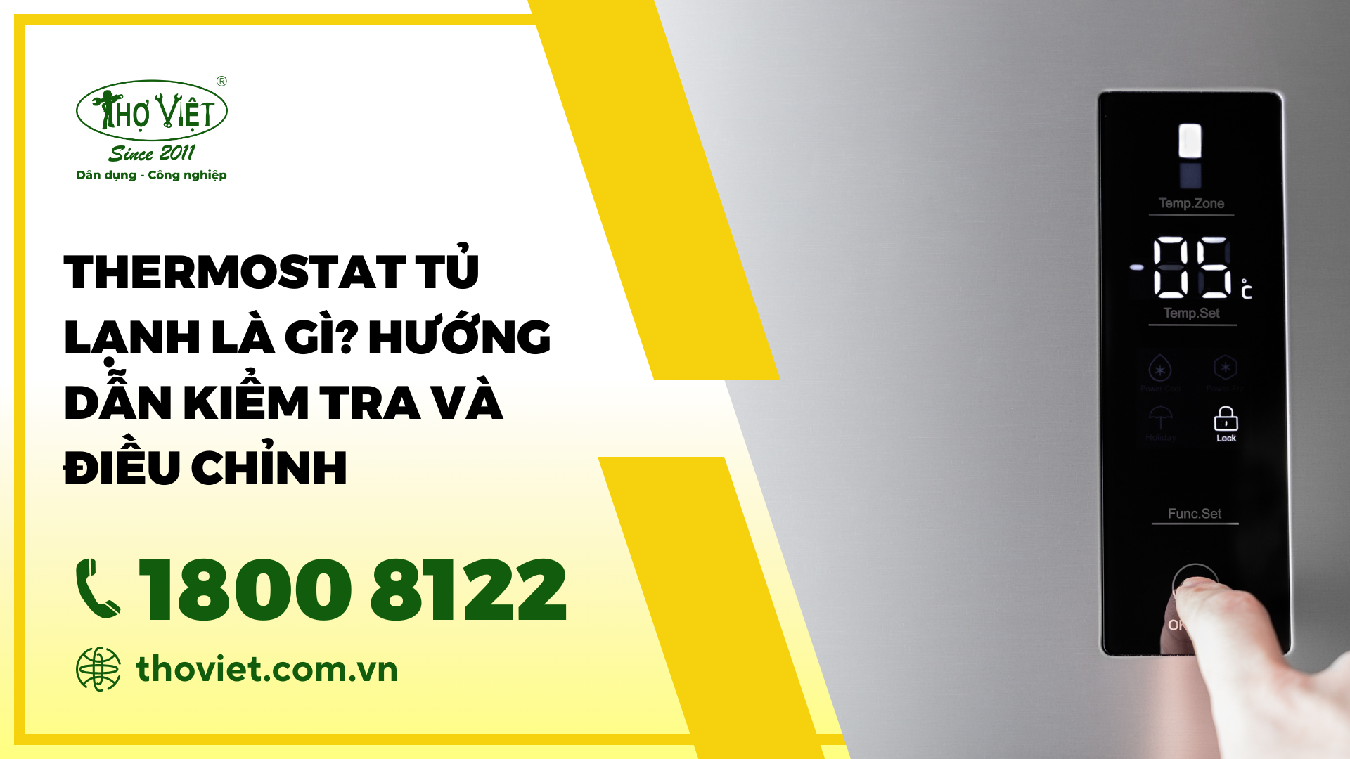 thermostat tủ lạnh