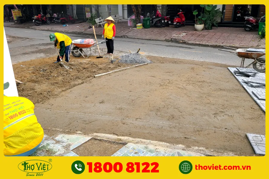 Một số lưu ý khi lát gạch sân thượng