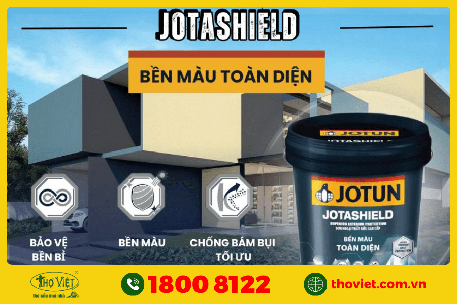 Sơn chống thấm ngoài trời Jotun Jotashield