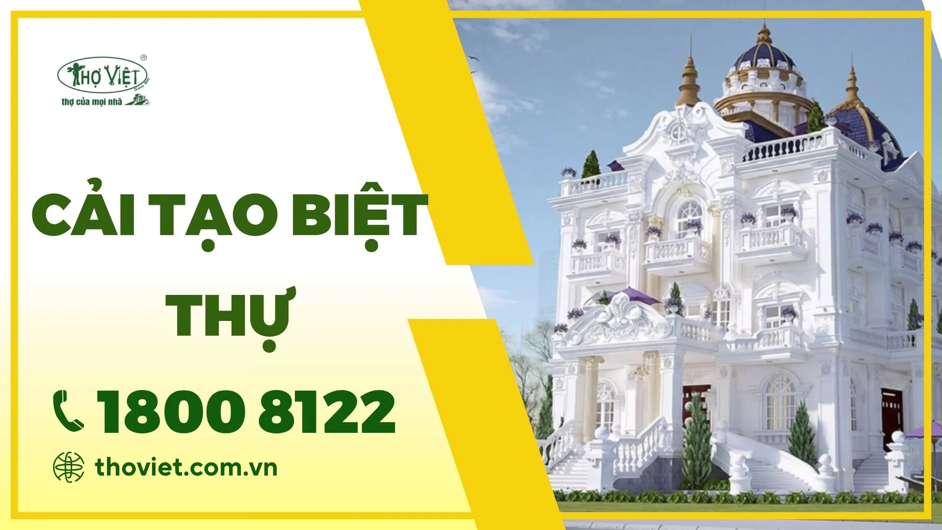 Cải tạo biệt thự
