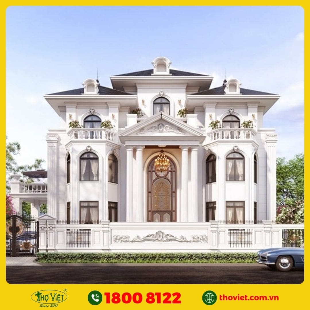 Cải tạo biệt thự cổ điển