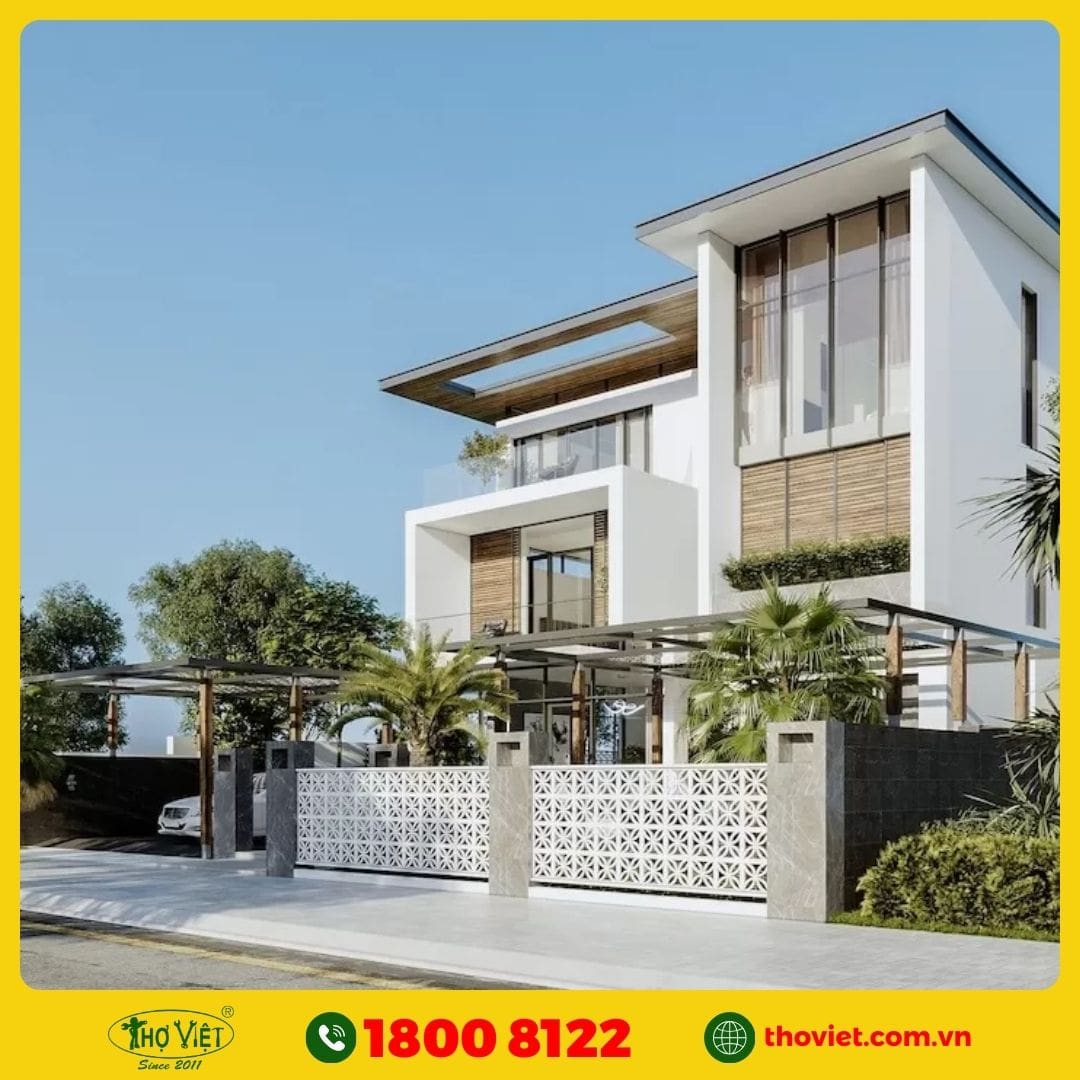 cải tạo biệt thự hiện đại