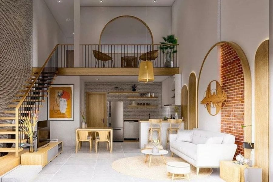 Cải tạo nhà cấp 4 có gác lửng