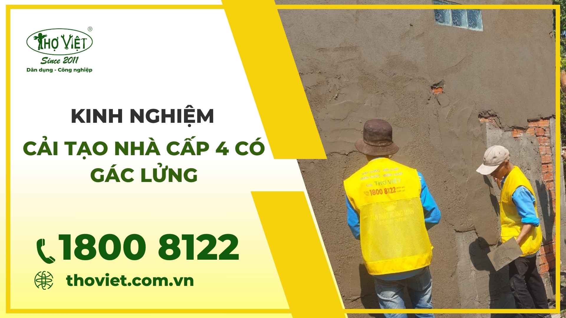 Cải tạo nhà cấp 4 có gác lửng