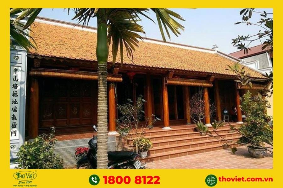 Nhà gỗ phong cách cung đình Huế