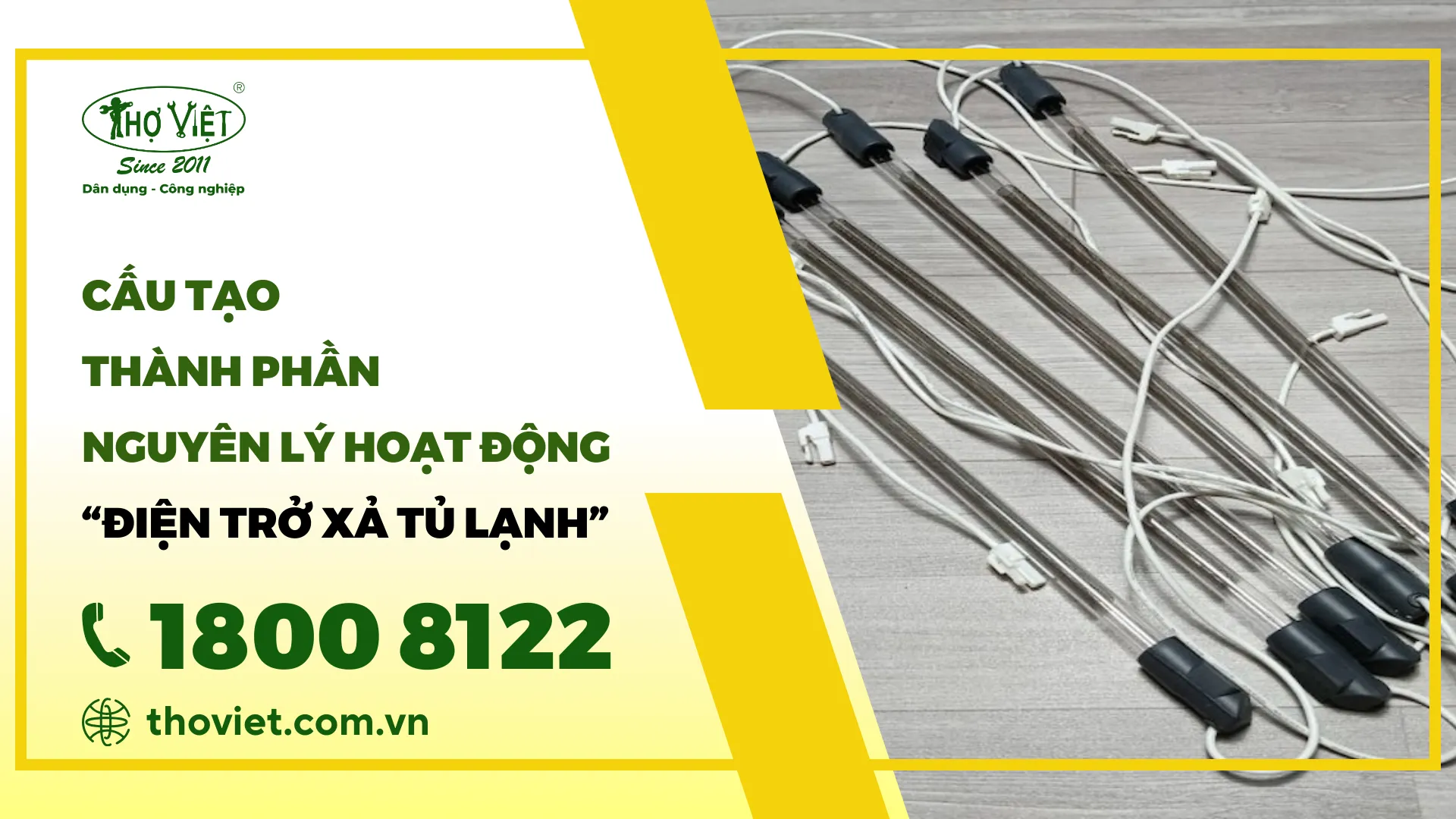 Điện trở xả tủ lạnh: Cấu tạo, Thành phần & Nguyên lý hoạt động