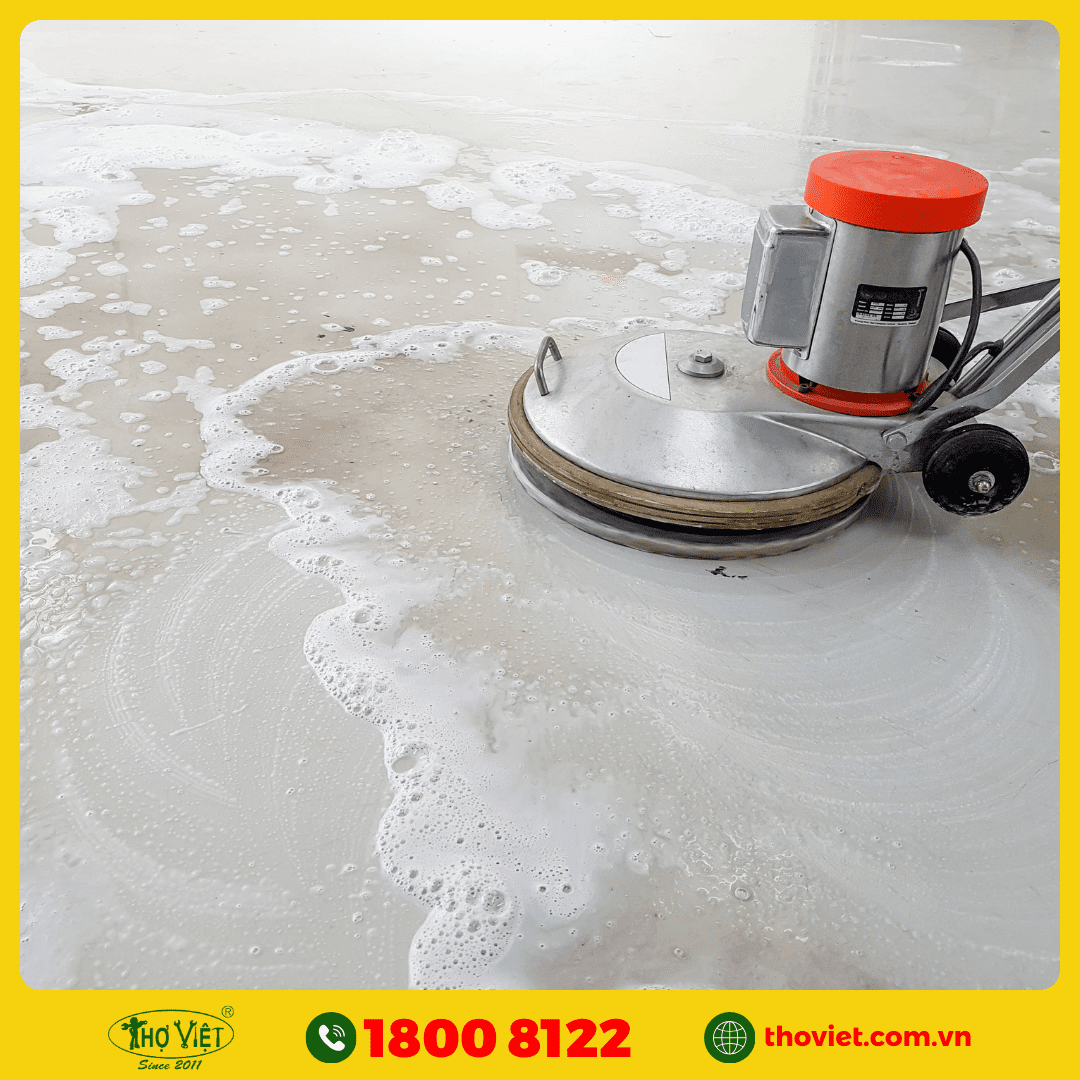 dịch vụ vệ sinh sàn Epoxy