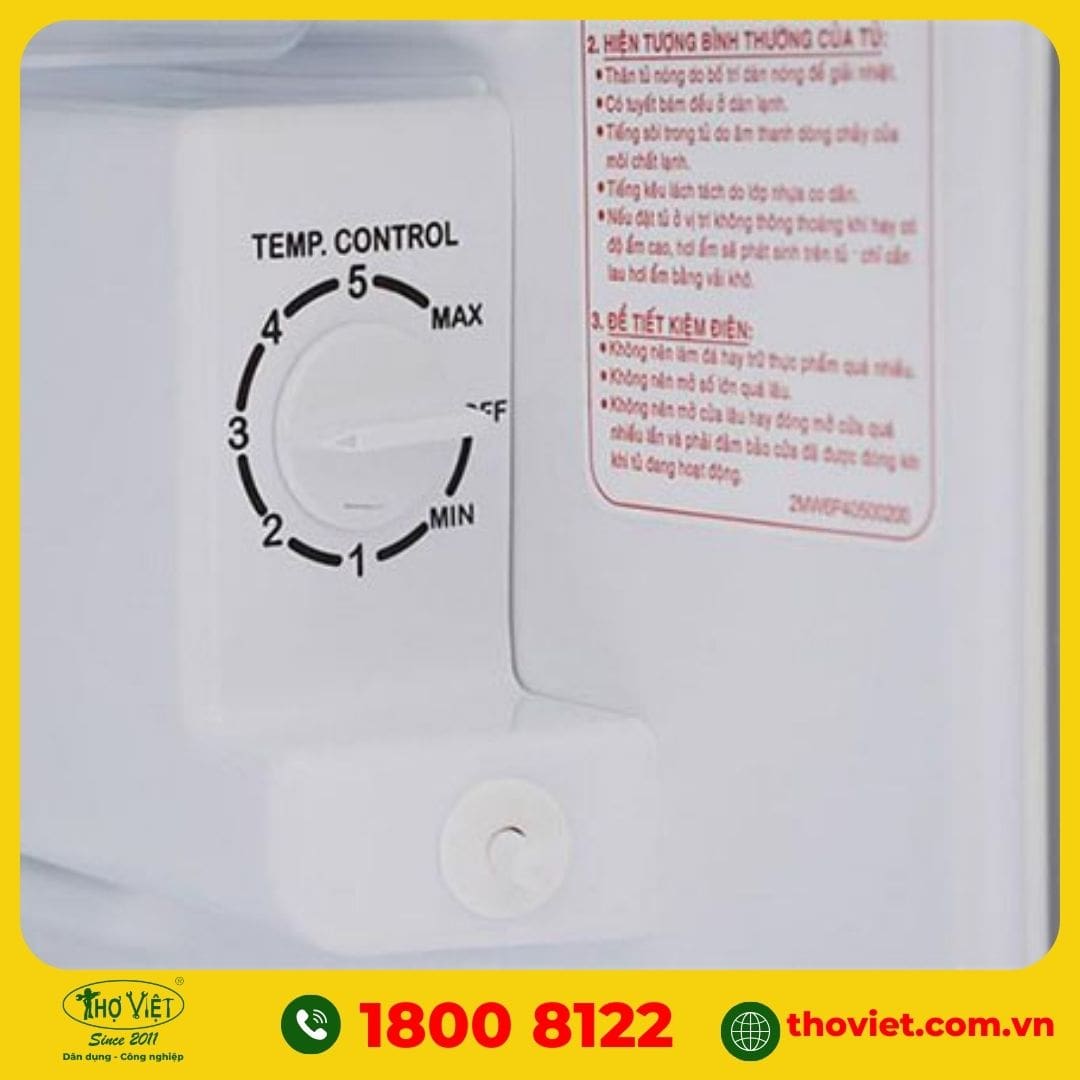 Điều chỉnh nhiệt độ và lưu lượng gió sai vị trí