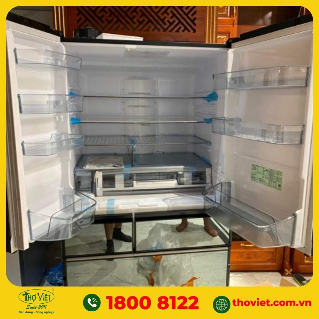 Hỏng các tấm nam châm trên mặt tủ lạnh Hitachi