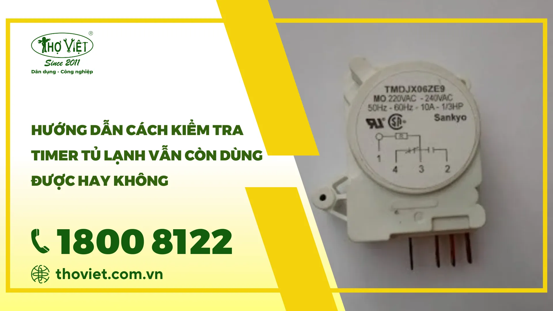 Hướng dẫn cách kiểm tra timer tủ lạnh vẫn còn dùng được hay không