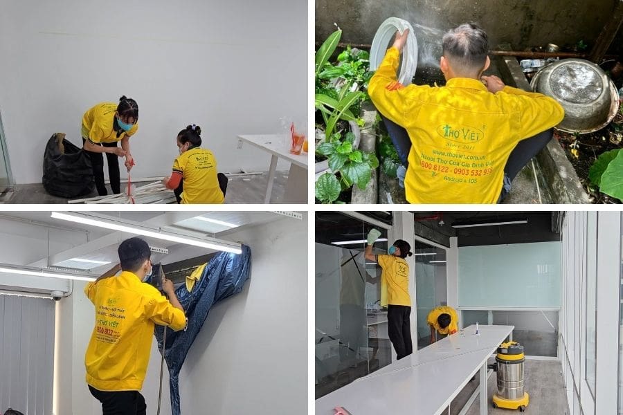 vệ sinh nhà đón tết