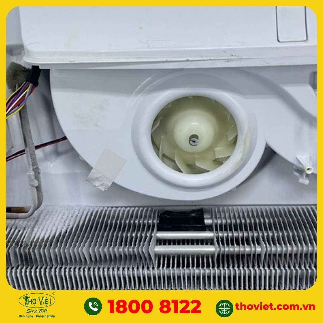 Quạt gió bị sự cố