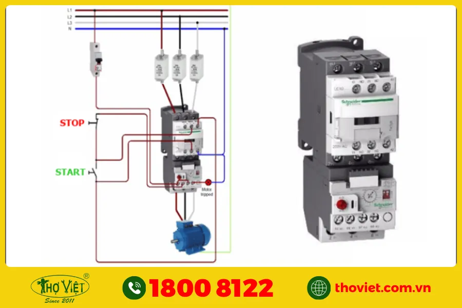Nguyên lý hoạt động của rơ le nhiệt tủ lạnh