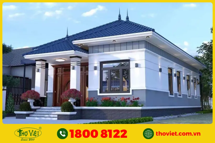 Các mẫu nhà cấp 4 màu xanh được yêu thích nhất 2026