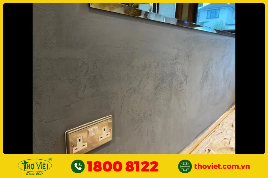 Nhược điểm sơn tường giả bê tông