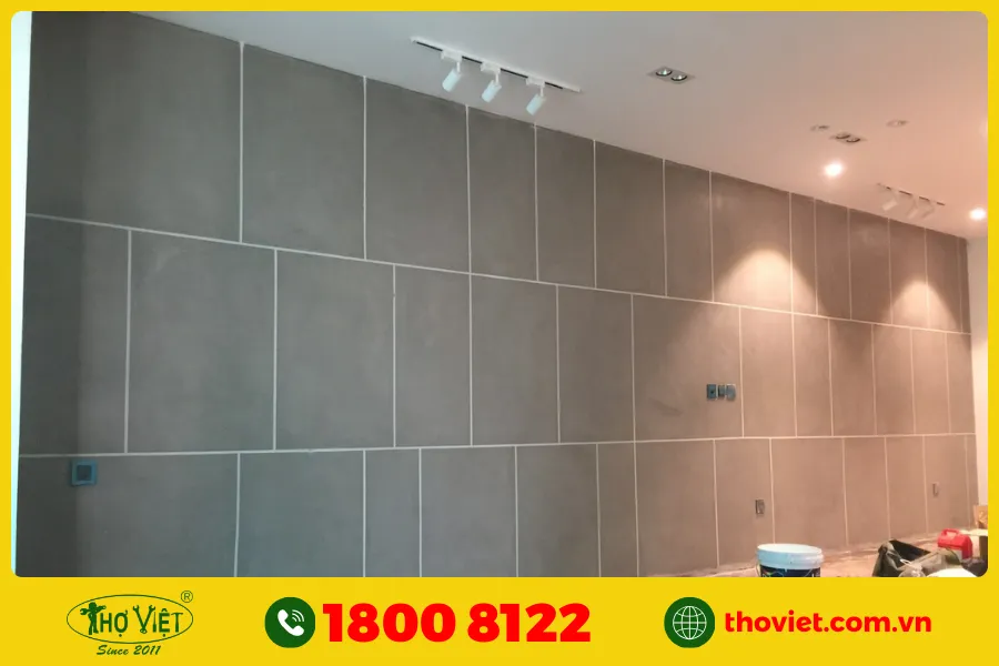 10+ Ý tưởng sơn tường giả bê tông đẹp nhất hiện nay