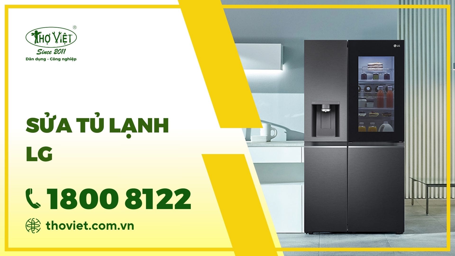 Sửa tủ lạnh LG