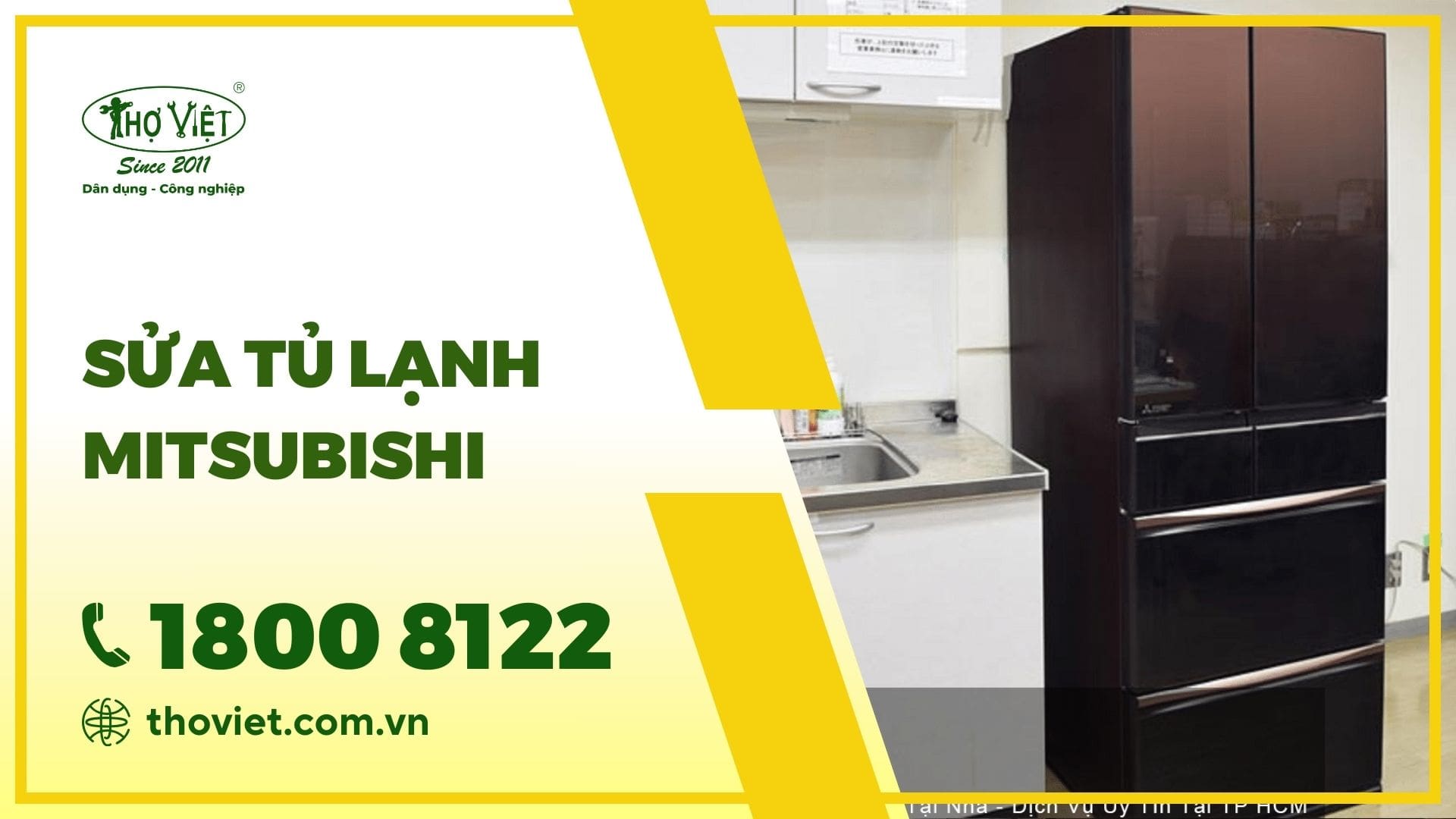 Sửa tủ lạnh mitsubishi