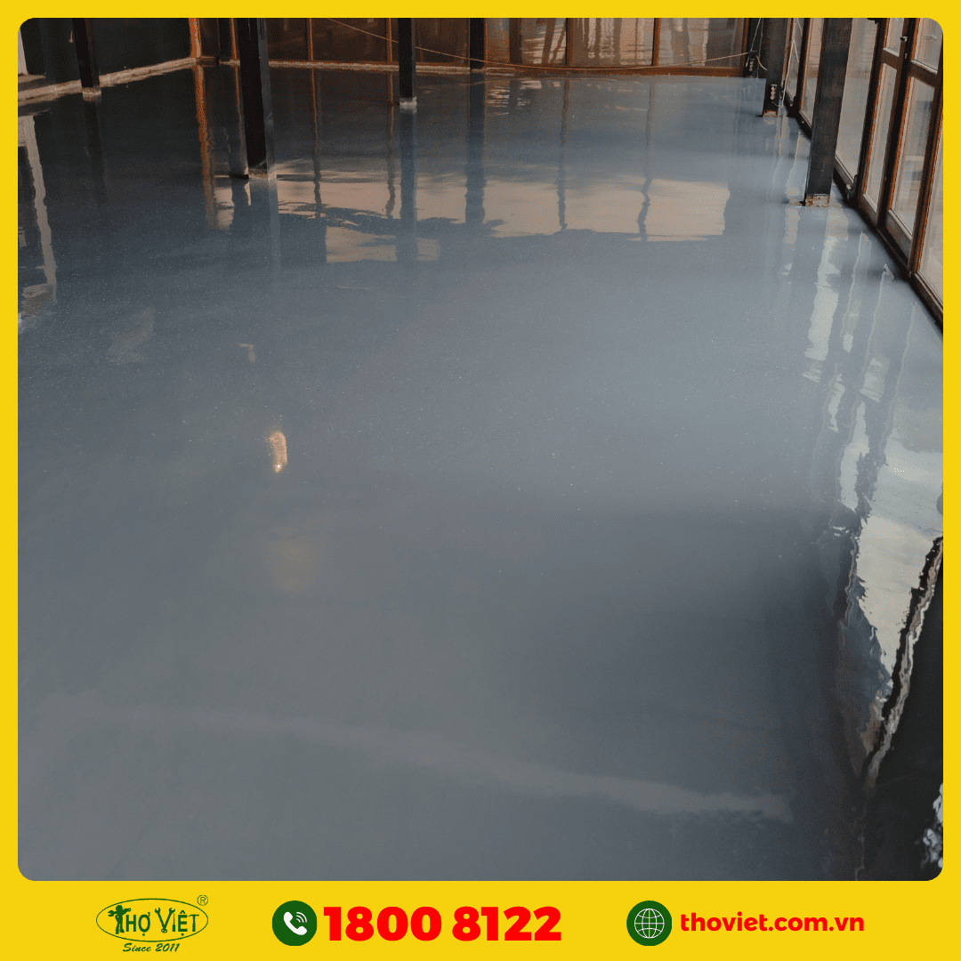 thi công sơn sàn Epoxy