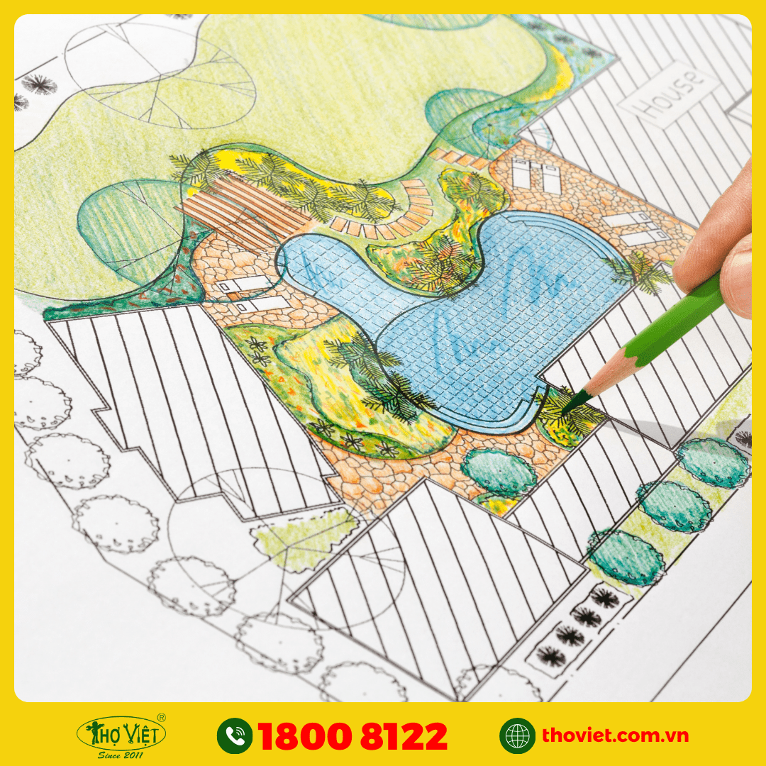 thi công tiểu cảnh sân vườn