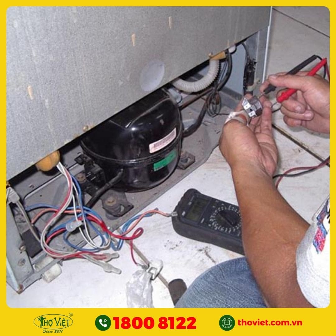 Thợ Việt sửa tủ lạnh midea