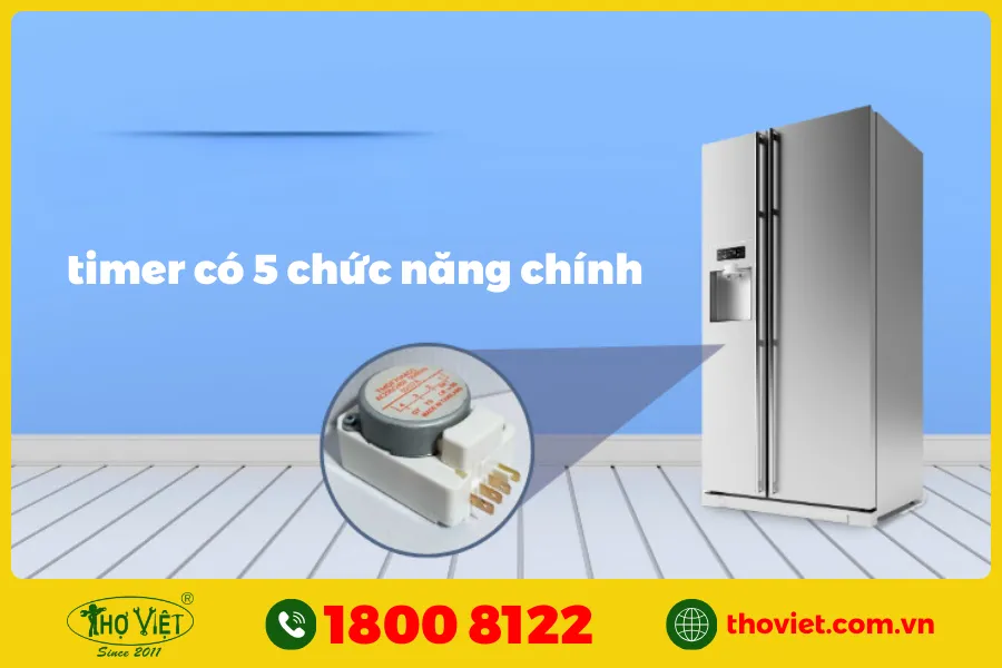 Chức năng của timer tủ lạnh