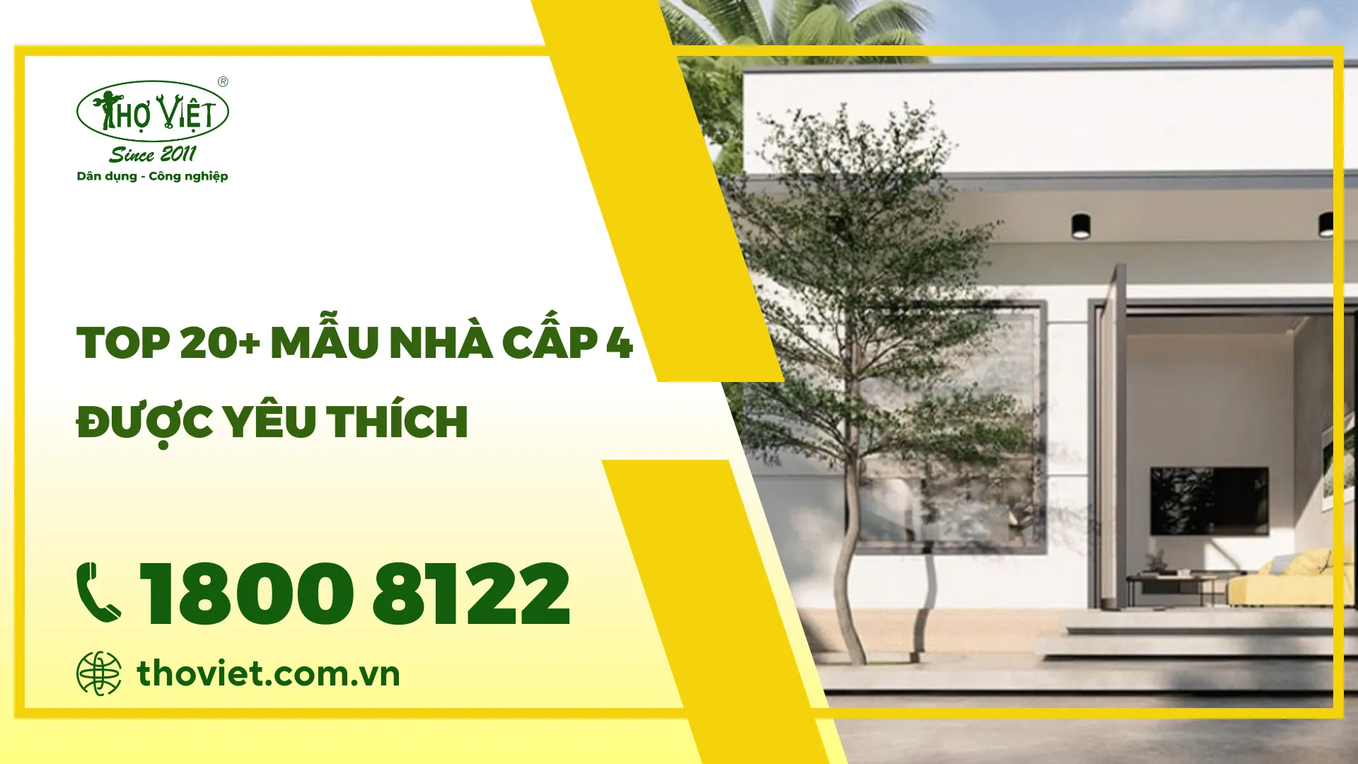 20+ Mẫu nhà cấp 4 sơn màu xanh được yêu thích nhất năm [nam]