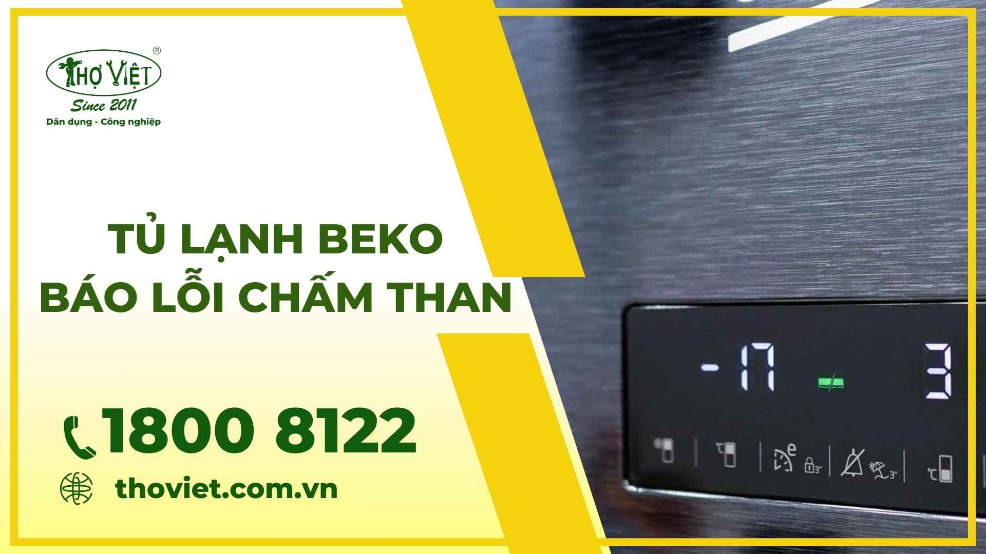 Tủ lạnh Beko báo lỗi chấm than? Khắc phục như thế nào?