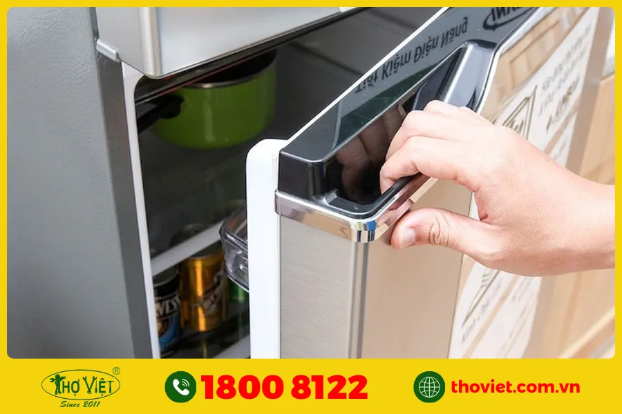 Luôn đảm bảo cửa tủ lạnh được đóng kín