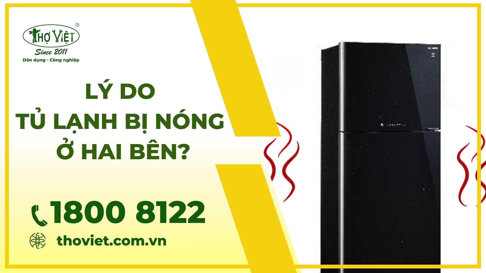Tủ lạnh bị nóng