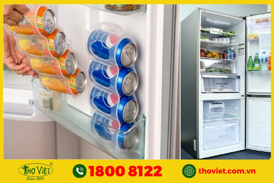 Có vật cản trong tủ lạnh