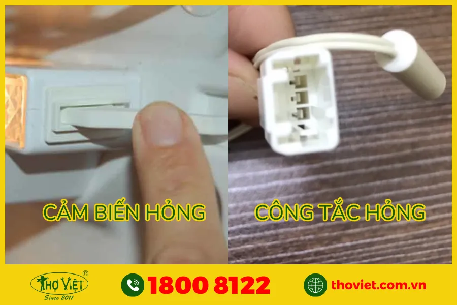 Những vấn đề với tủ lạnh Hitachi báo lỗi nhấp nháy 14 lần