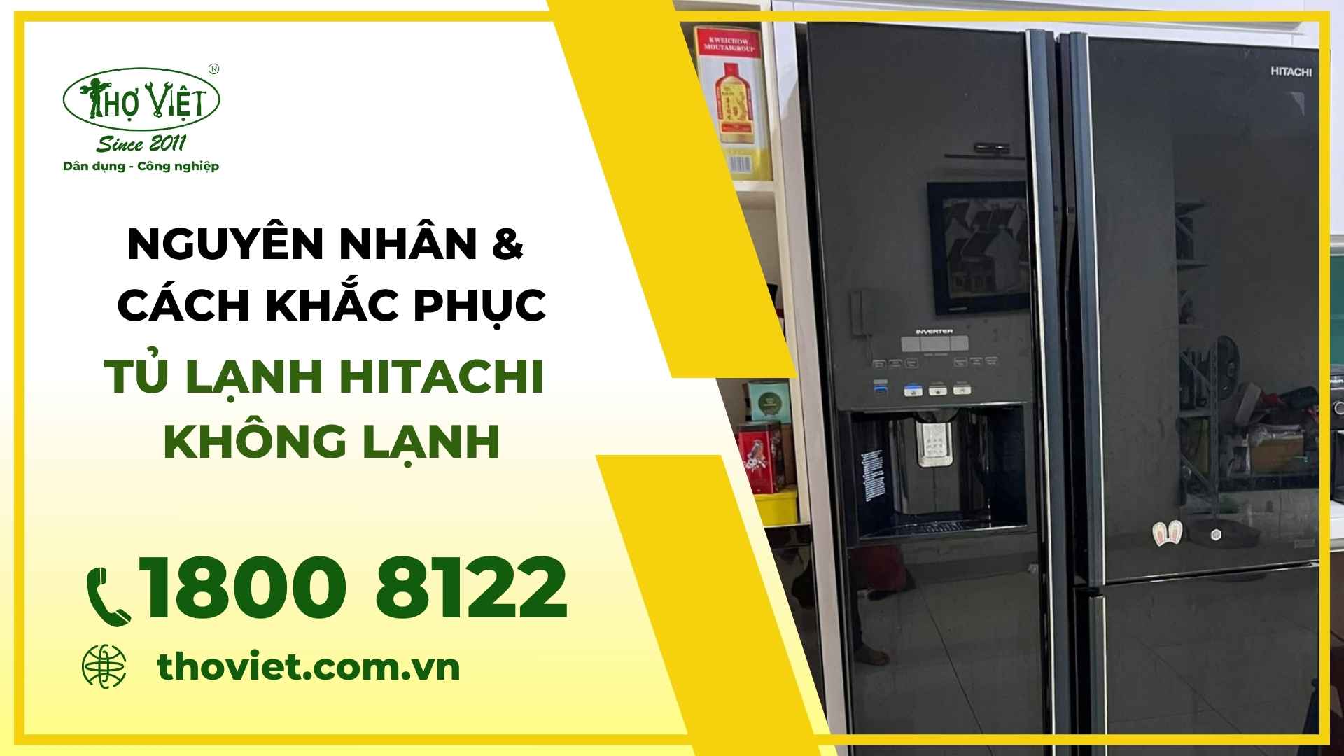 Tủ lạnh Hitachi không lạnh