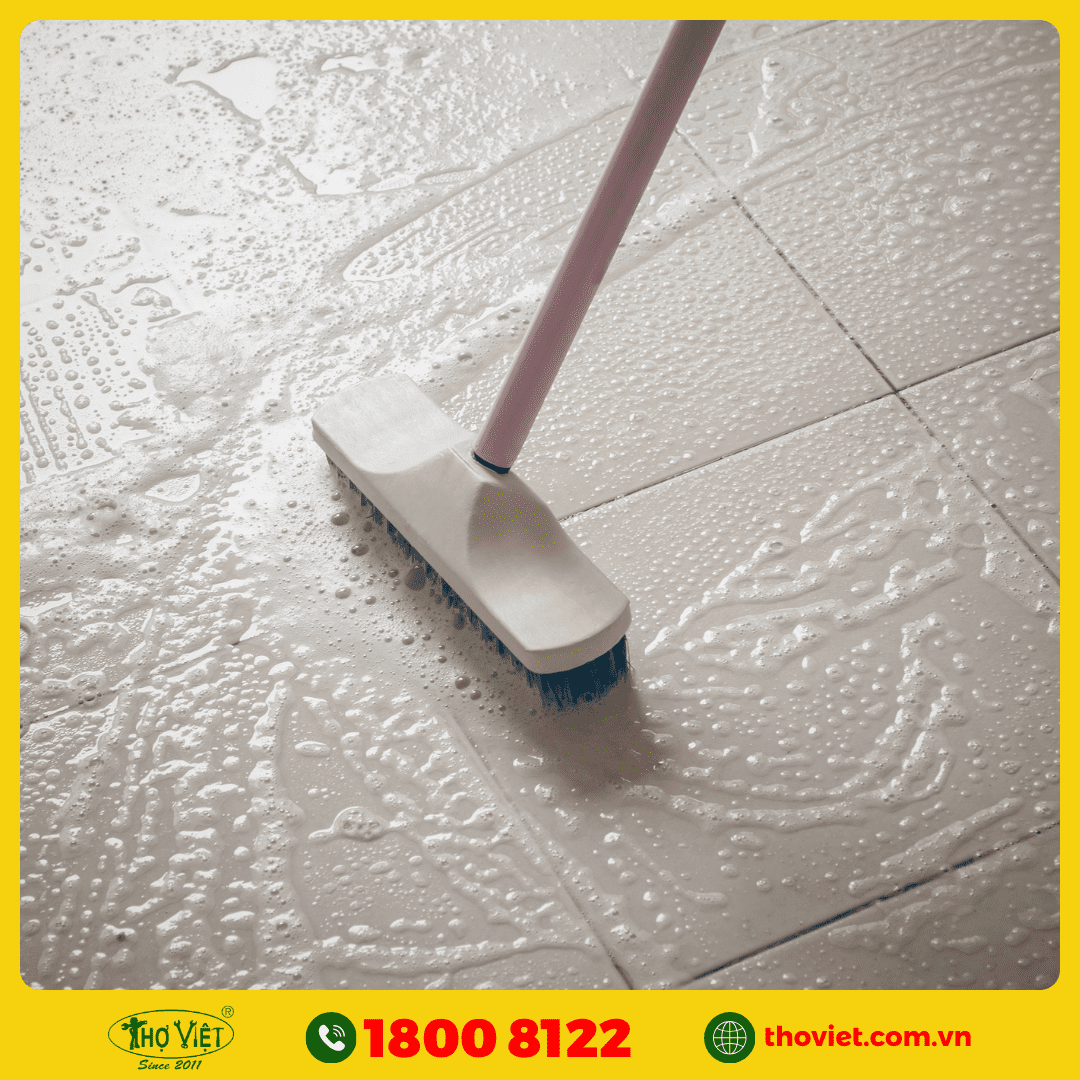 vệ sinh sàn Epoxy