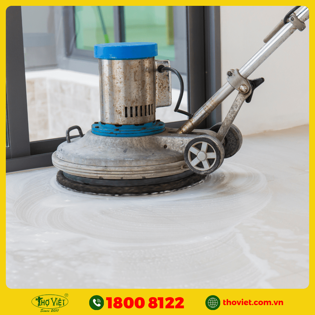 vệ sinh sàn Epoxy