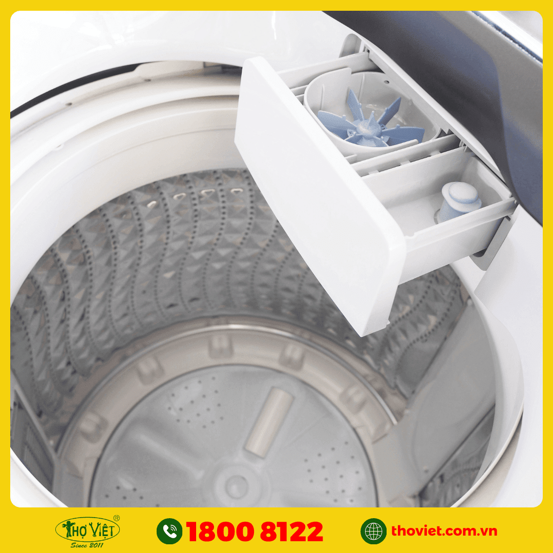 Cách khắc phục lỗi E9 máy giặt Sanyo