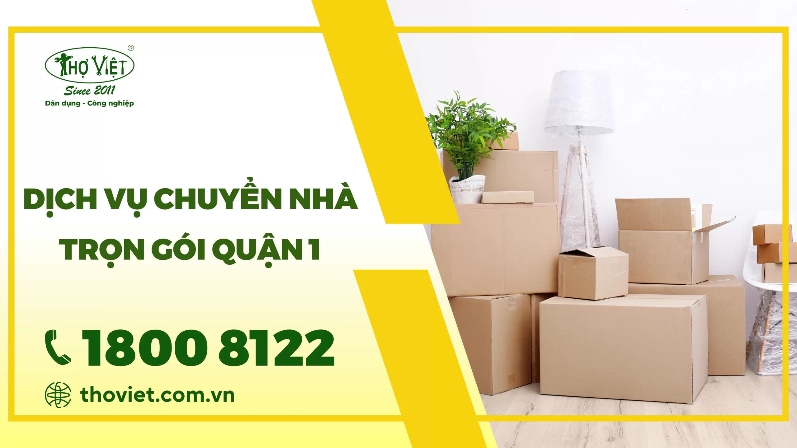 Dịch vụ chuyển nhà trọn gói quận 1