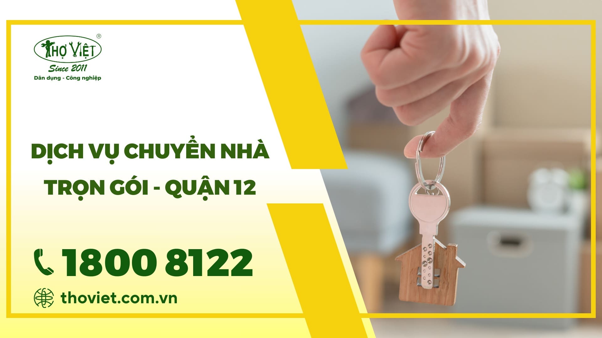 Dịch vụ chuyển nhà trọn gói quận 12