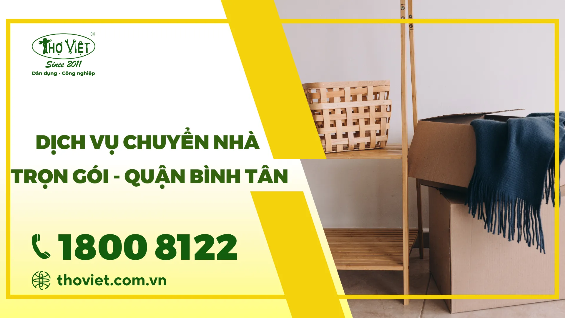 Chuyển nhà trọn gói tại Bình Tân