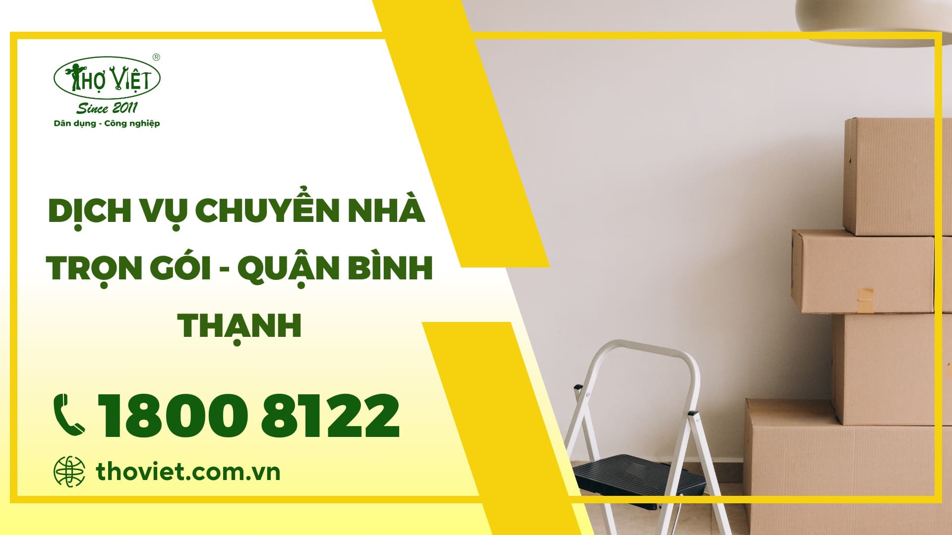 Dịch vụ chuyển nhà trọn gói quận Bình Thạnh