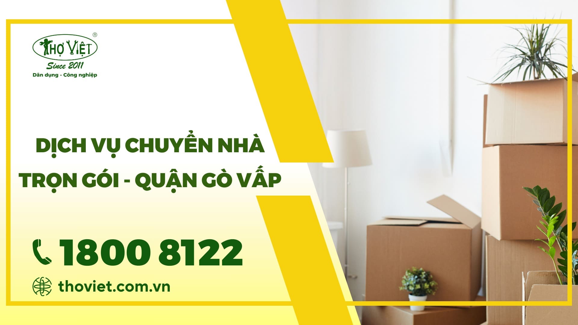 Chuyển nhà trọn gói quận Gò Vấp