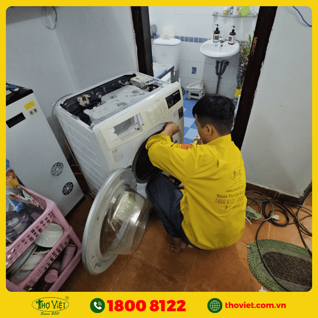 Đơn vị sửa chữa máy giặt Aqua báo lỗi ER