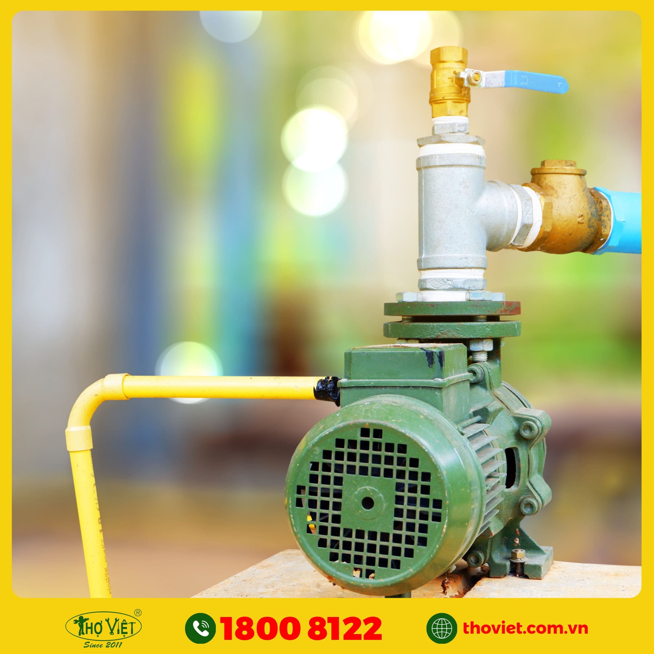 dịch vụ sửa máy bơm