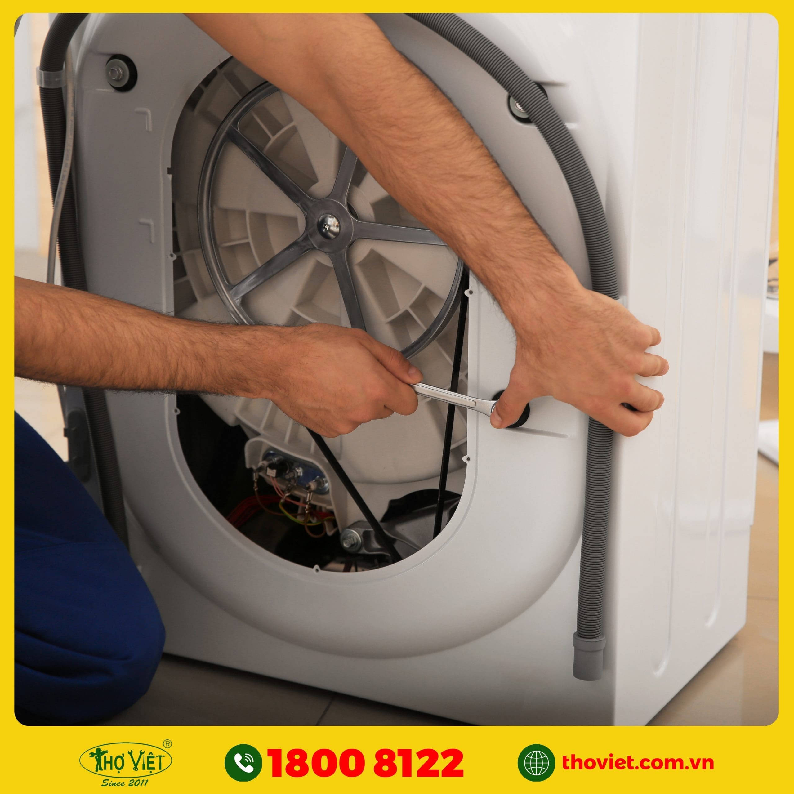 dịch vụ sửa máy giặt Whirlpool - Thợ Việt