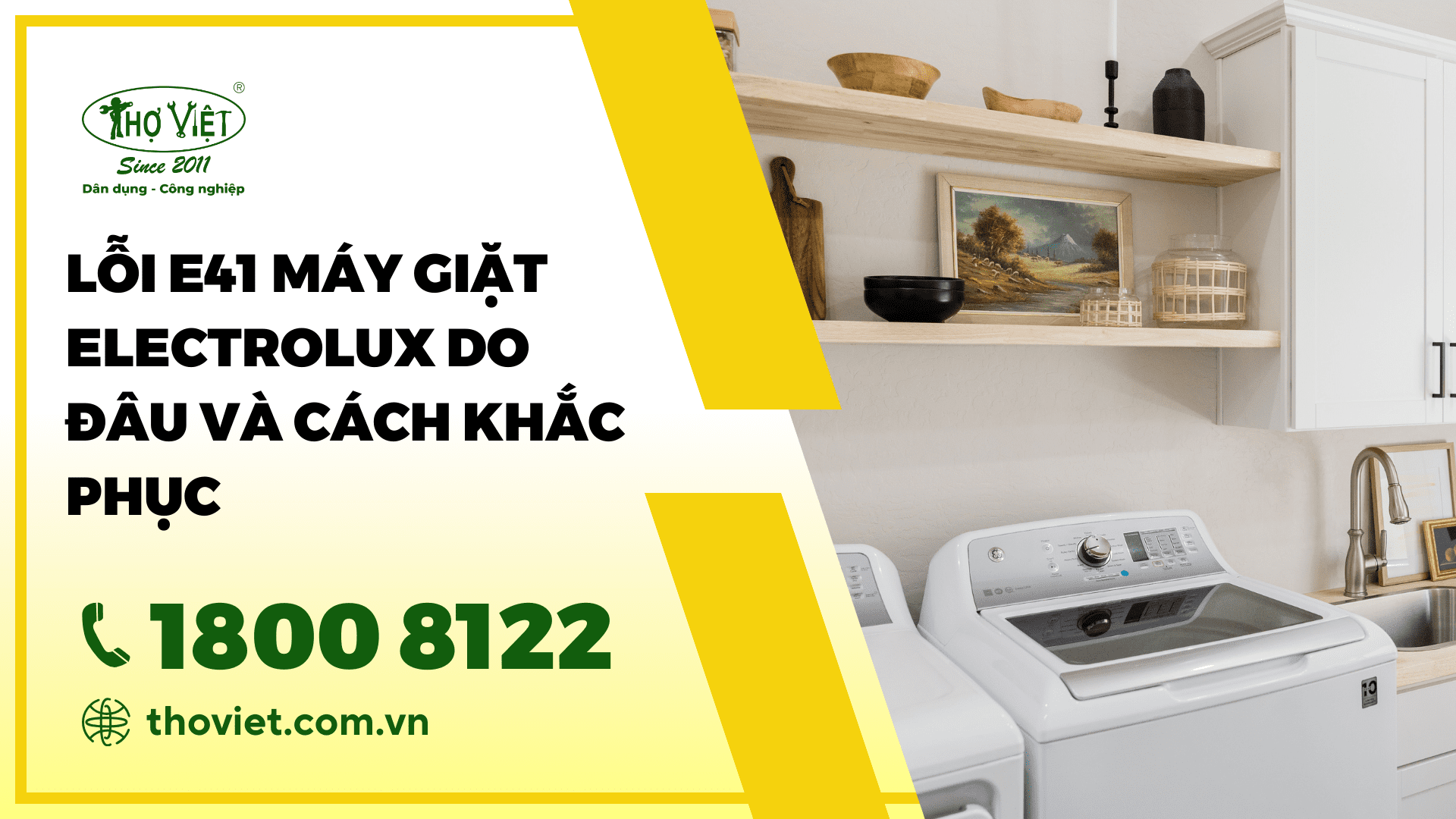 Lỗi E41 máy giặt Electrolux do đâu và cách khắc phục