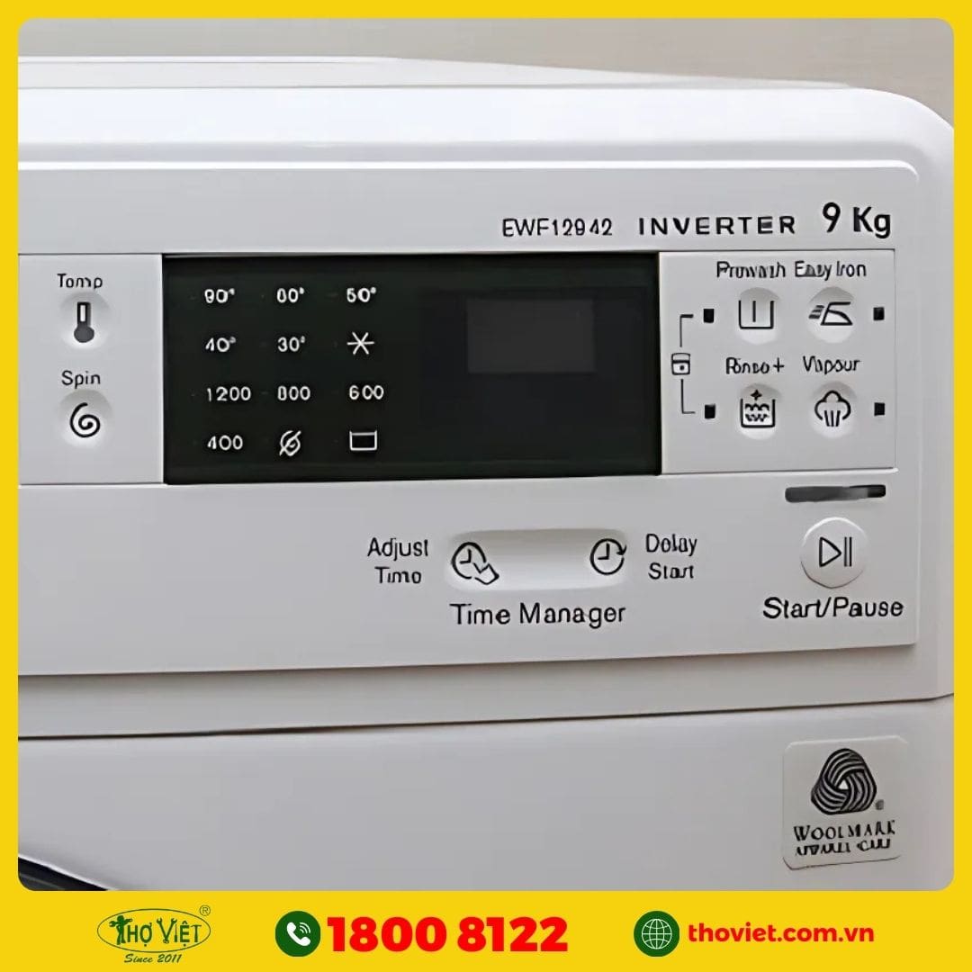 Cách hiểu mã lỗi trên máy giặt Electrolux